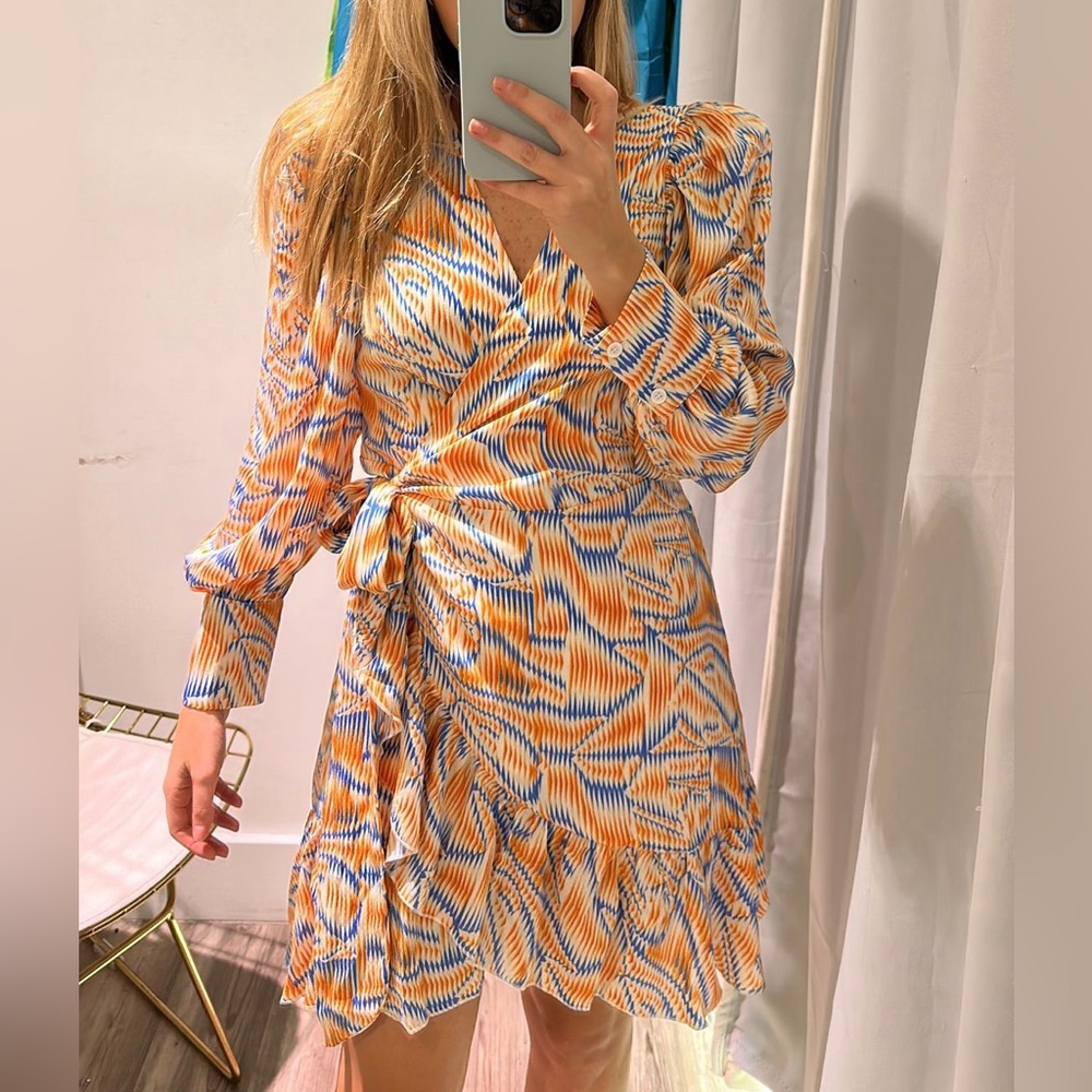 Wrap Front Dress